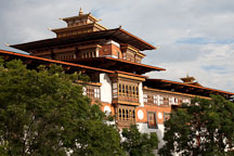 Warm afternoon light on Punakha Dzong. Punakha, Bhutan. - Photo #23510