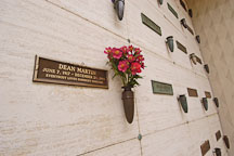 Grave of Dean Martin. Hollywood Memorial Park Cemetery. Los Angeles, California, USA. - Photo #6611
