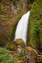 Wahclella Falls on Tanner creek. Columbia River Gorge, Oregon. - Photo #28313