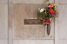 Grave of Marilyn Monroe. Hollywood Memorial Park Cemetery. Los Angeles, California, USA. - Photo #6614