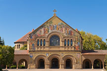 Stanford Memorial Church in the morning. - Photo #21915