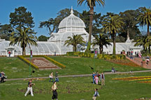Conservatory of Flowers. Golden Gate Park, San Francisco, California, USA. - Photo #2716