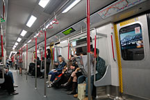 People Riding Subway