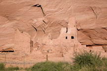 Close-up of ruin at Antelope House. Canyon de Chelly NM, Arizona. - Photo #18118