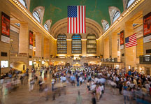 Main concourse of Grand Central Station. New York City, New York, USA. - Photo #13018
