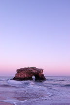 Natural bridges state beach at twilight, California, USA. - Photo #3818