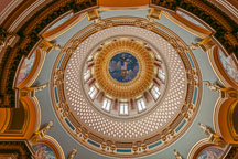 Rotunda of the Iowa State Capitol. - Photo #33018