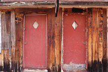 Motel doors. Tortilla Flat, Arizona, USA. - Photo #5620