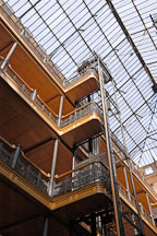 Bradbury building. Los Angeles, California, USA. - Photo #6524