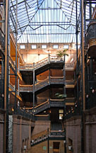 Bradbury building. Los Angeles, California, USA. - Photo #6525