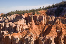 Erosion leading to the formation of fins and hoodoos. Agua Canyon, Bryce Canyon NP, Utah. - Photo #19127
