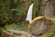 Wahclella Falls. Columbia River Gorge, Oregon. - Photo #28327