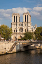 Notre Dame Cathedral and the Seine. Paris, France. - Photo #31303