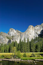 Cathedral rocks. Yosemite National Park, California, USA. - Photo #4630