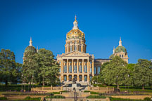 Iowa State Capitol building. Des Moines, Iowa - Photo #32930