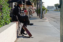 Musician. Sunset Boulevard, Los Angeles, California, USA - Photo #7630