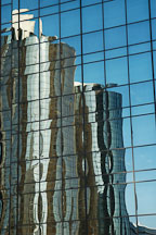 Reflection of the Westin Bonaventure. Los Angeles, California, USA. - Photo #7932