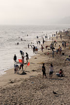 Santa Monica Beach. Santa Monica, California, USA. - Photo #7032