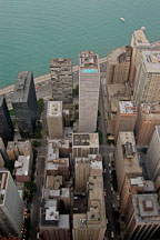 Chicago as viewed from the Hancock Observatory. Chicago, Illinois, USA. - Photo #10733