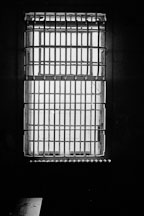 Window with bars. Alcatraz, San Francisco, California. - Photo #833