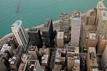 Chicago as viewed from the Hancock Observatory. Chicago, Illinois, USA. - Photo #10734