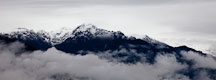 Snow-capped mountains as seen from Paro Valley, Bhutan. - Photo #24037