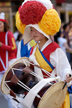 Korean drums. Carnaval's grand parade. San Francisco, California, USA. - Photo #6238