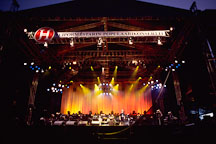 Concert stage in Senate Square. Helsinki, Finland. - Photo #439
