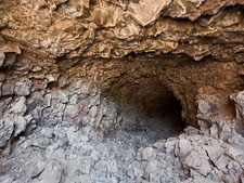Skull Cave. Lava Beds National Monument, California. - Photo #27340
