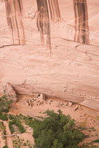 Antelope House viewed from the South Rim overlook. Canyon de Chelly NM, Arizona. - Photo #18341