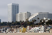 Apartments on the beach. Santa Monica, California, USA. - Photo #7041