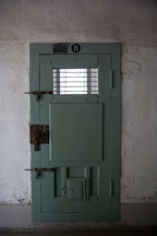 The imposing door to cell number eleven at Seodaemun Prison in Seoul, South Korea. - Photo #21441