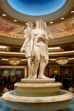 Female statues. Caesar's Palace, Las Vegas, Nevada, USA. - Photo #13542