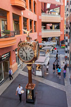Jessop's clock in Horton Plaza. San Diego, California. - Photo #26142