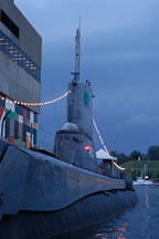 World War II submarine Torsk. Baltimore, Maryland, USA. - Photo #3942