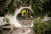 Doorway at the Chinese Classical Garden. Portland, Oregon. - Photo #28143