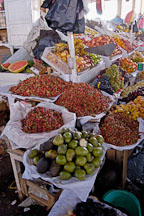 Selling produce in the central market. Cusco, Peru. - Photo #9443