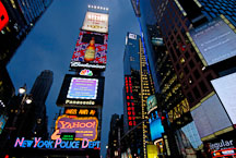New York City Police Department in Times Square. New York City, New York, USA. - Photo #13044