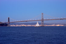 Oakland Bay Bridge. San Francisco, California. - Photo #2044