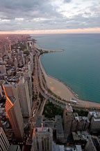 Chicago shoreline. Chicago, Illinois, USA. - Photo #10748