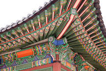 Painting detail of Deokhongjeon Hall at Deoksu Palace in Seoul, South Korea. - Photo #21248