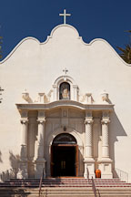 Front of the church of the Immaculate Conception. San Diego. - Photo #26349