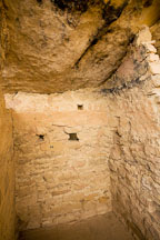 Wall painting at Balcony House. Mesa Verde NP, Colorado. - Photo #18749