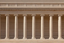 Columns at the Legion of Honor. San Francisco, California. - Photo #24450