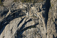 Royal Arches in Yosemite valley. Yosemite National Park, California, USA. - Photo #4750