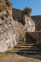 Stairs at Machu Picchu, Peru. - Photo #10051