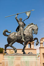 El Cid statue. Balboa Park, San Diego. - Photo #25752