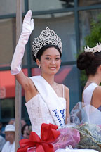 Seattle Japanese princess. Cherry blossom festival grand parade. Japantown, San Francisco, California, USA. - Photo #3654