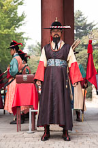 Captain of the guard at Deoksu Palace in Seoul, South Korea. - Photo #21255