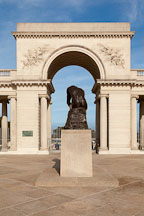 The Thinker by Auguste Rodin at the Legion of Honor. San Francisco, California. - Photo #24455
